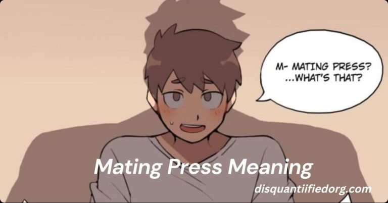 Mating Press Meaning
