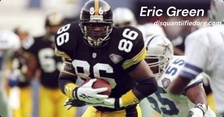 Eric Green: The Inspiring Journey of a Former NFL Star