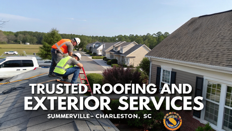 Trusted Roofing and Exterior Services in Summerville and Charleston, SC