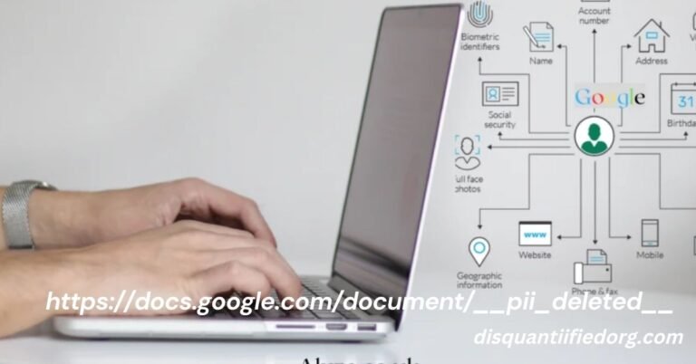https://docs.google.com/document/__pii_deleted__ : How It Affects Your Digital Privacy