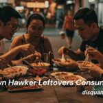 Chinatown Hawker Leftovers Consumption