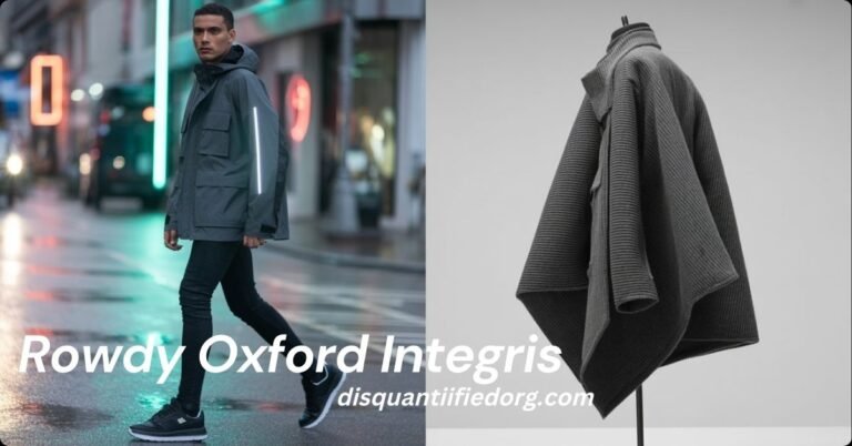 Rowdy Oxford Integris: The Future of Tech-Savvy, Sustainable Fashion