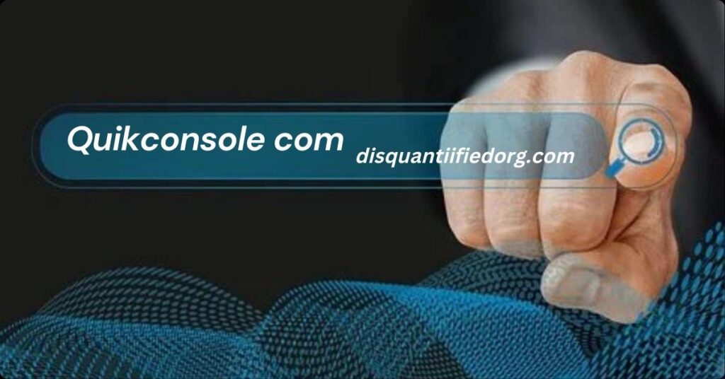 Quikconsole com