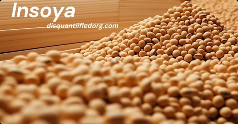 Insoya: Revolutionizing Sustainable Nutrition with Plant-Based Protein