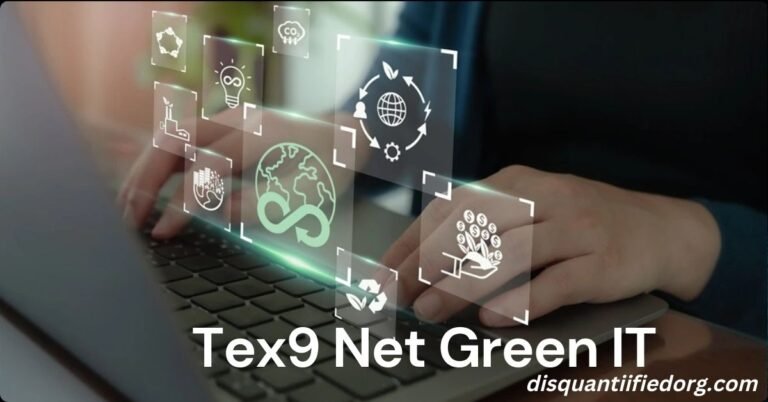 Tex9 Net Green IT: Pioneering Sustainable Innovation in Technology